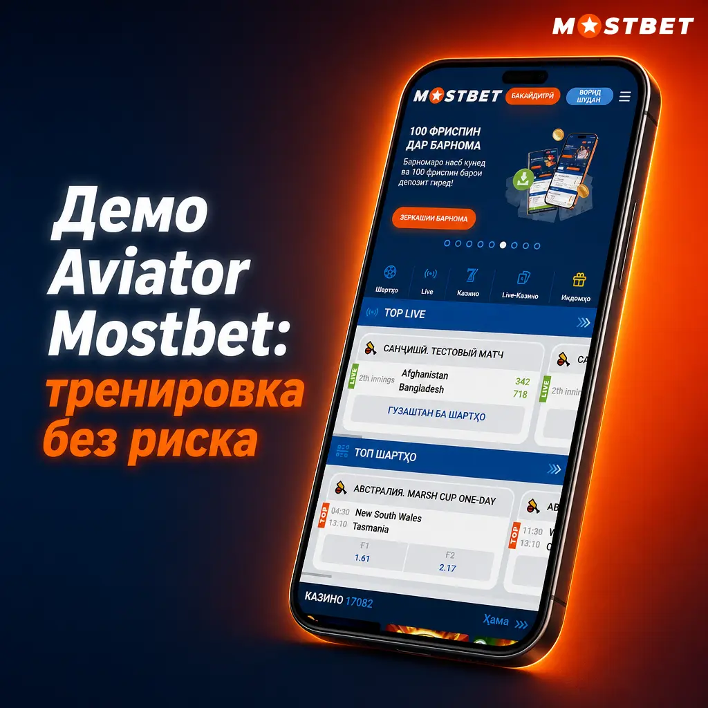 Демо-режим Aviator Mostbet: тренировка на виртуальные монеты без регистрации и риска для депозита