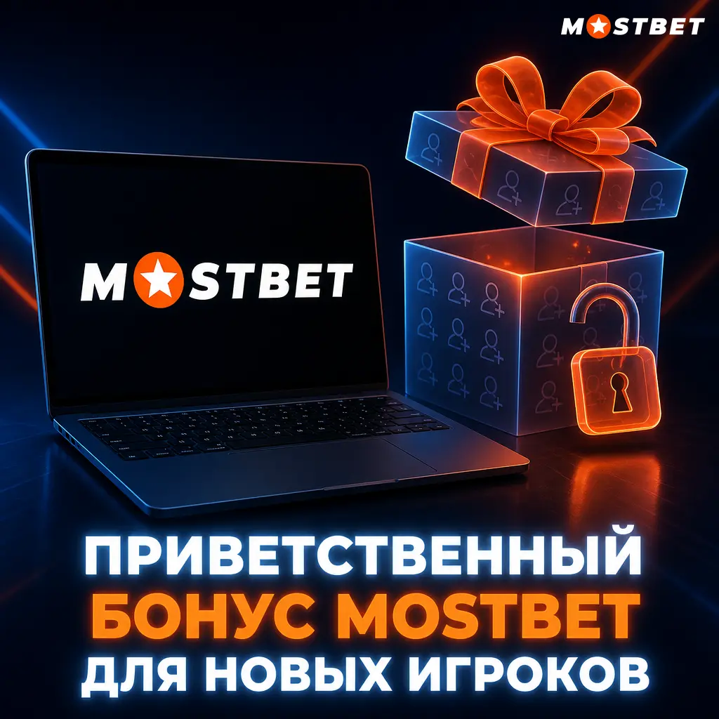 Приветственный бонус Mostbet 125% до 4800 TJS и 250 FS для новых игроков из Таджикистана на первый депозит