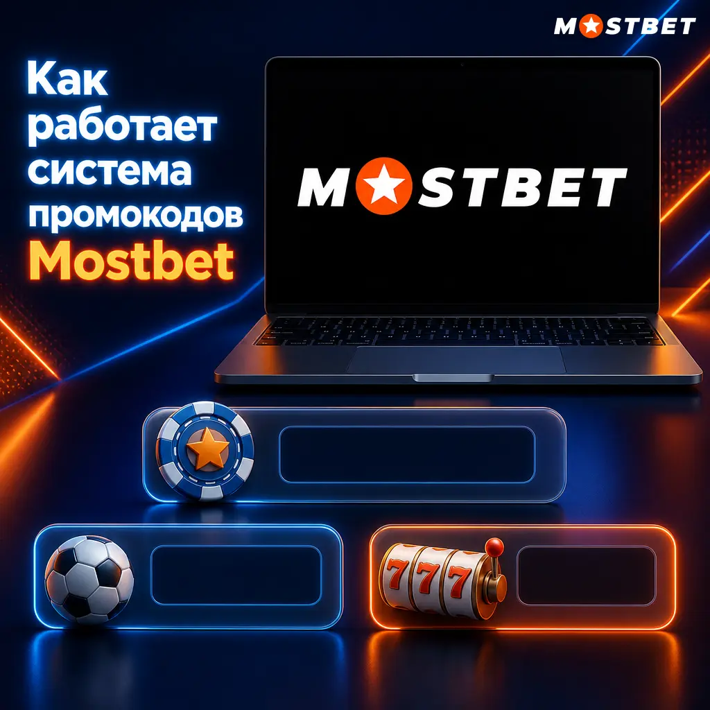 Промокод Mostbet: ввод кода в личном кабинете для начисления бонуса на баланс